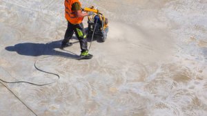 How Does Concrete Cleaning and Densification Improve Surface Strength?